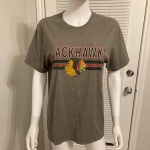 Vintage Hockey Black Hawk Shirt Sz M